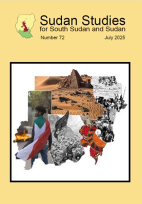 Cover of Sudan Studies no. 72